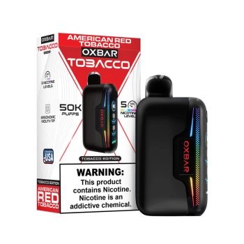 American Red Tobacco Oxbar Astro Maze 50K