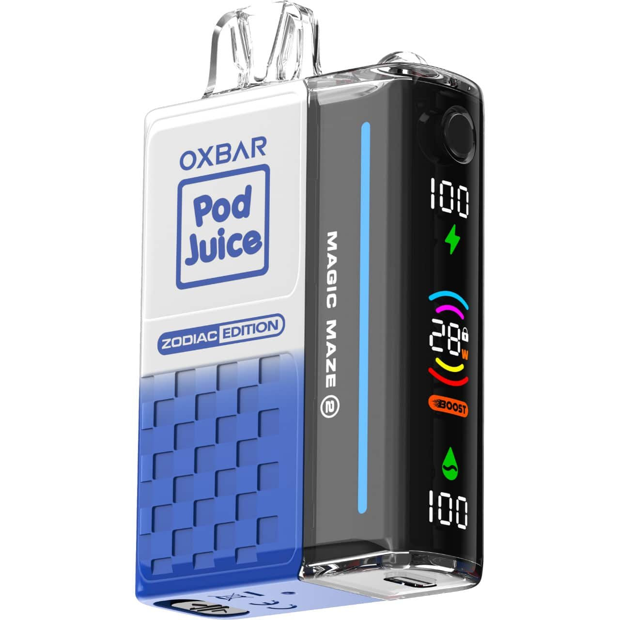 Blue-Slushy-Ice-OXBAR-Magic-Maze-30000-Puff Blue Slushy Ice Oxbar Pod