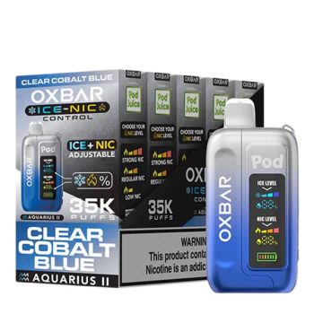 Box of 5 OXBAR ICE-NIC Control 35000 Vape Kit