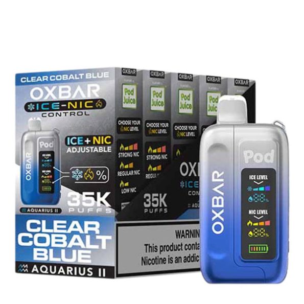 Box of 5 OXBAR ICE-NIC Control 35000 Vape Kit