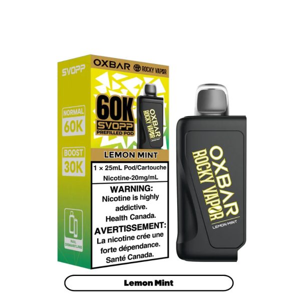 Rocky Vapor SVOPP 60K - Lemon Mint