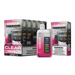 Clear Crimson Oxbar Ice-Nic