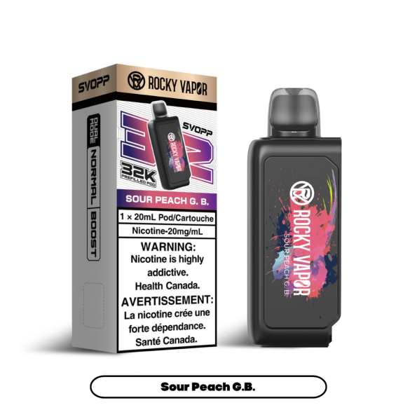 Rocky Vapor SVOPP 32K - Sour Peach G.B