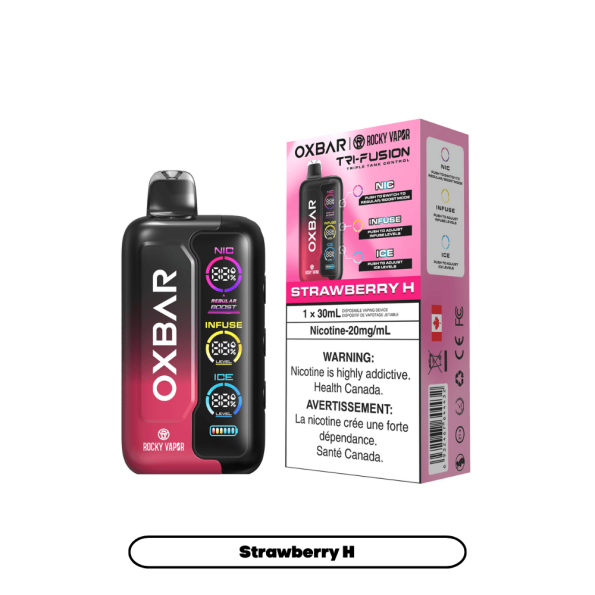 Oxbar Tri Fusion - Strawberry H