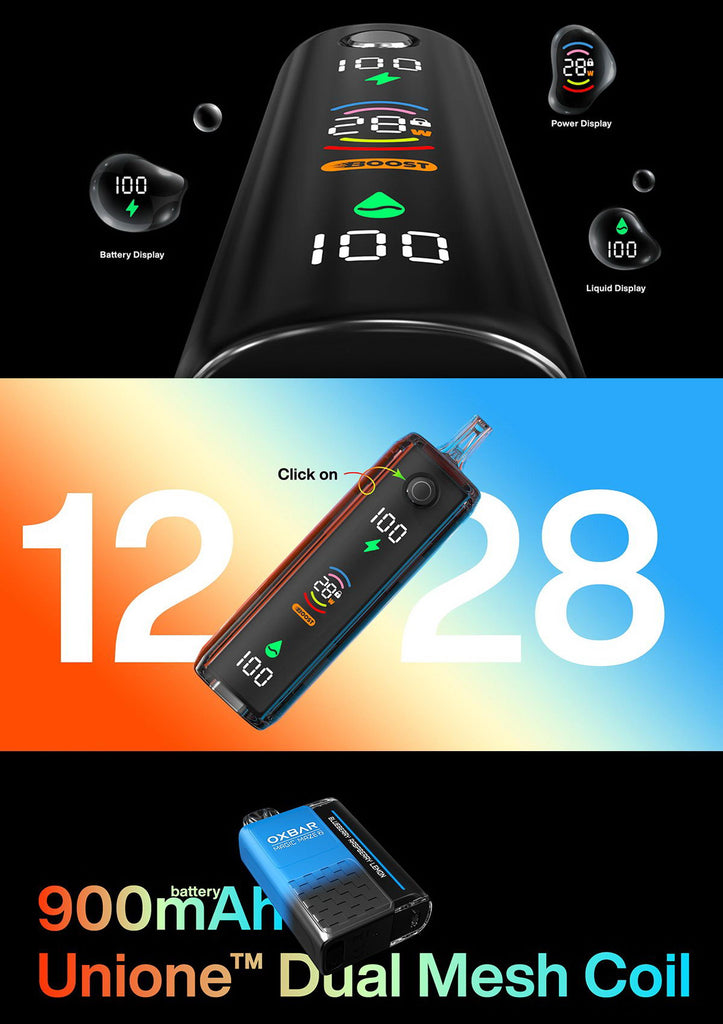 OXBAR Magic Maze 2 30000 Vape | 12-28W 15 Flavours
