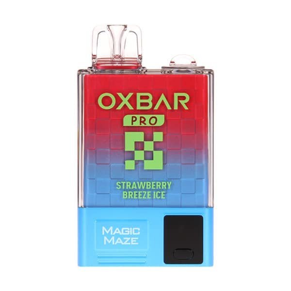 oxbar-magic-maze-pro-10000-puff-strawberry-breeze-ice STRAWBERRY BREEZE ICE OXBAR PRO