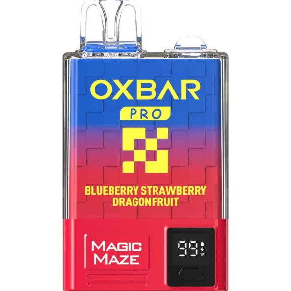 BLUEBERRY STRAWBERRY DRAGONFRUIT OXBAR PRO Magic Maze – 10K Puffs
