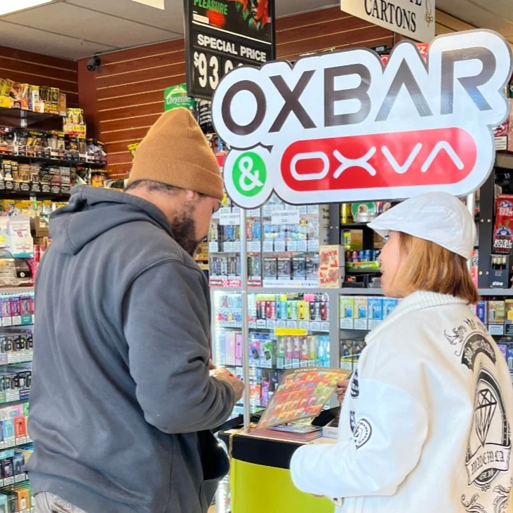 OXBAR retail activation